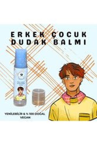 Natuverse Doğal Çocuk Dudak Nemlendirici Balm 5 gr