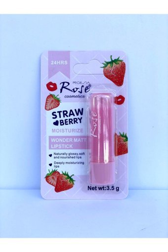 Roesia Rose Cosmetics Doğal Çilekli Yetişkin Dudak Nemlendirici Balm 3.5 gr