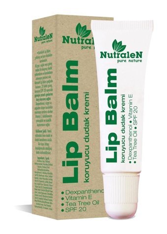 Nutralen Doğal Yetişkin Dudak Nemlendirici Balm 10 gr