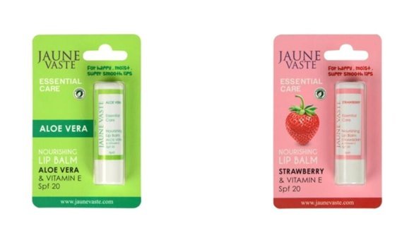 Jaune Vaste Aloe Vera-Çilekli Yetişkin Dudak Nemlendirici Balm 2x5 gr