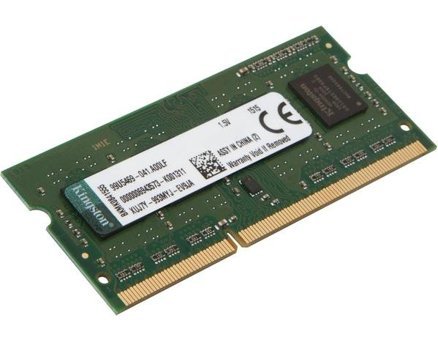 Kingston KIN-SOPC12800L-8G 8 GB DDR3 1x8 1600 MHz Ram