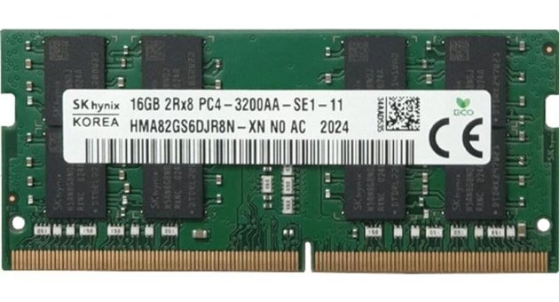 Sk Hynix HMA82GS6DJR8N-XN 16 GB DDR4 1x16 3200 MHz Ram