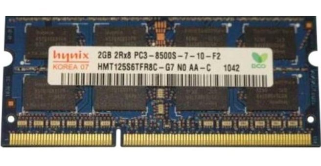 Sk Hynix HMT125S6TFR8C-G7 2 GB DDR3 1x2 1066 MHz Ram