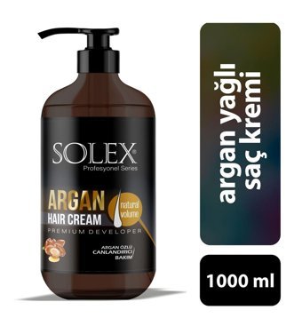 Solex Profesyonel Series Argan Yağlı Hacim Veren Tüm Saçlar İçin Saç Kremi 1 lt