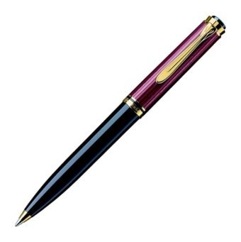 Pelikan Souveran K600 Krom Siyah Tükenmez Kalem