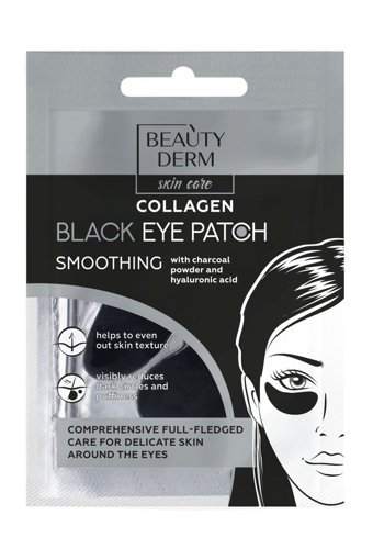 Beauty Derm Black Smoothing Göz Altı Jel Göz Maskesi Tekli