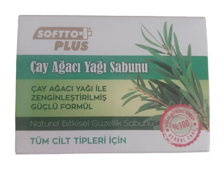 Softto Plus Organik Çay Ağacı Yağı Sabun 100 gr