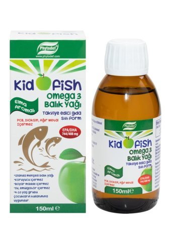 Phytodef Kidofish Omega 3 Balık Yağı Şurup 150 ml