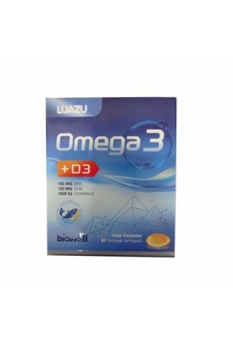 Biowell Luazu Omega 3 Kapsül Adet