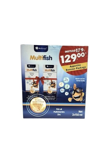 Afk Multifish Omega 3 Balık Yağı Şurup 150 ml 2 Adet