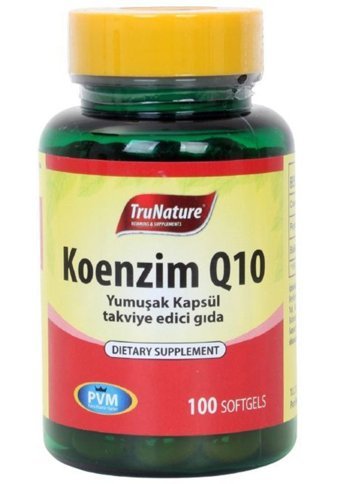 Trunature Coenzyme Q10 Royal Jelly Omega 3 Balık Yağı Kapsül 100 mg 100 Adet