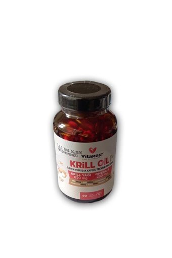 Vitamost Krill Oil Plus Omega 3 Kapsül 1450 mg 90 Adet
