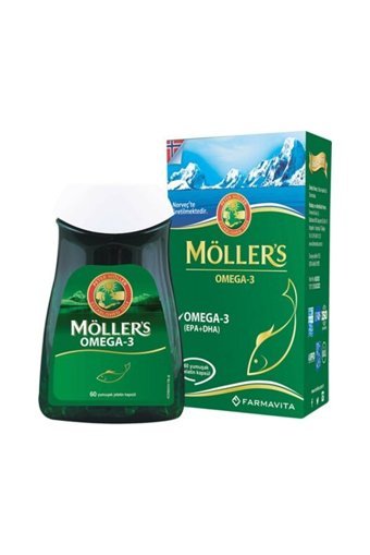 Möller's Omega 3 Balık Yağı Kapsül 1320 mg 90 Adet