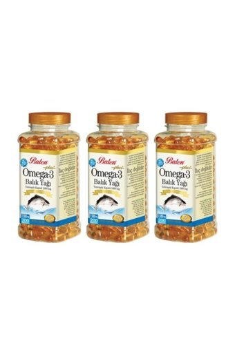 Balen Omega 3 Balık Yağı Kapsül 1000 mg 3x200 Adet