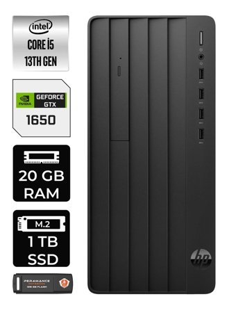 HP Pro Tower 290 G9 8T2W9ES Harici GeForce GTX 1650 Intel Core i5 13500 20 GB Ram 1 TB SSD Tower Windows 11 Pro Masaüstü Bilgisayar + PER4 BELLEK