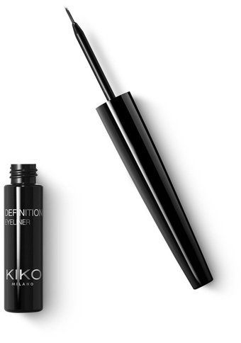 Kiko New Definition Suya Dayanıklı Mat Pastel Siyah Likit Eyeliner