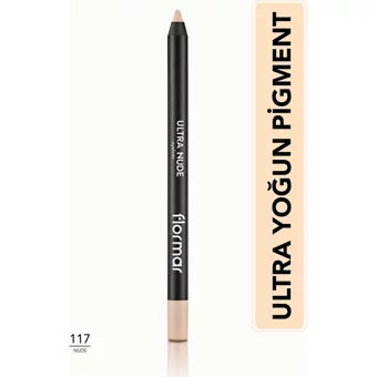 Flormar No:17 Suya Dayanıklı Mat Pastel Nude Kalem Eyeliner