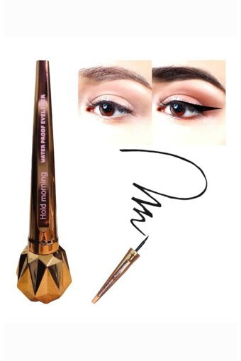 Hold Morning Suya Dayanıklı Mat Pastel Siyah Likit Eyeliner