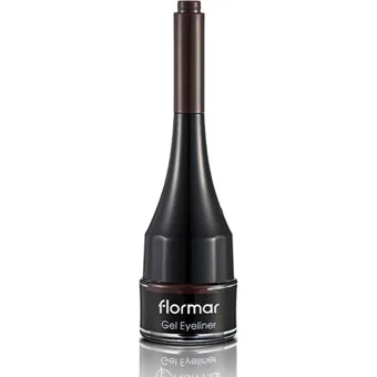 Flormar No:003 Suya Dayanıklı Mat Pastel Kahverengi Jel Eyeliner