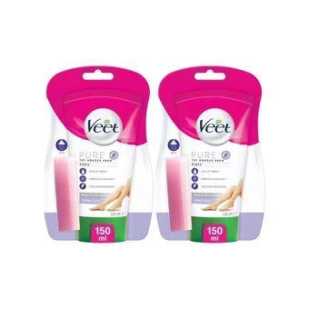 Veet Pure Tüm Ciltler İçin Tüm Vücut Genital Bölge Kadın Tüy Dökücü Sprey 2x150 ml