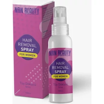 Nrn Beauty Tüm Ciltler İçin Tüm Vücut Genital Bölge Kadın Tüy Dökücü Sprey 100 ml