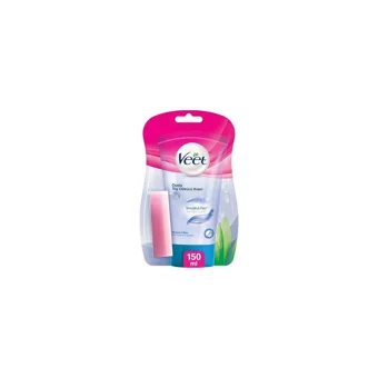 Veet Smooth & Fresh Hassas Ciltler İçin Tüm Vücut Genital Bölge Kadın Tüy Dökücü Sprey 150 ml