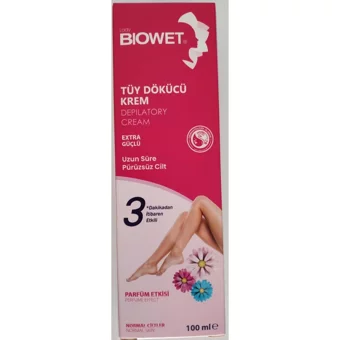 Lady Biowet Parfüm Etkisi Tüm Ciltler İçin Tüm Vücut Genital Bölge Kadın Tüy Dökücü Sprey 100 ml