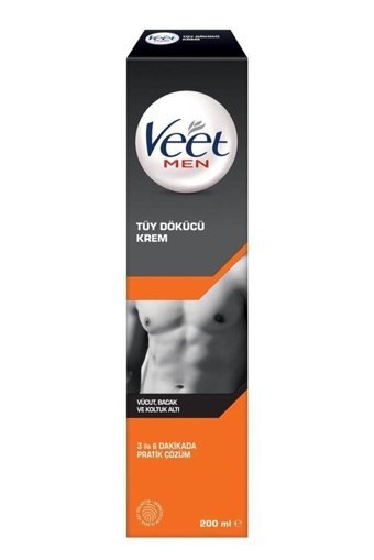 Veet Men Normal Ciltler İçin Tüm Vücut Genital Bölge Erkek Tüy Dökücü Sprey 200 ml