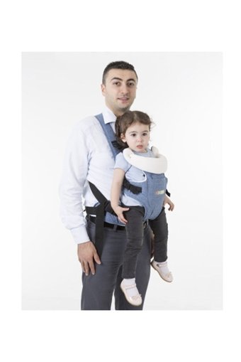 Soo Baby Carrier 4-12 kg Kapasiteli Her Yöne Kanguru Gri