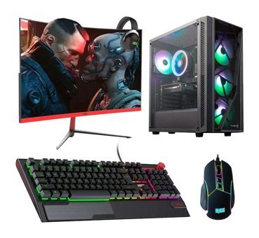 Dragos DRX2366 Harici GeForce RTX 3060 AMD Ryzen 7 5700X 32 GB Ram 512 GB SSD Tower FreeDos 27 inç Monitörlü Masaüstü Bilgisayar