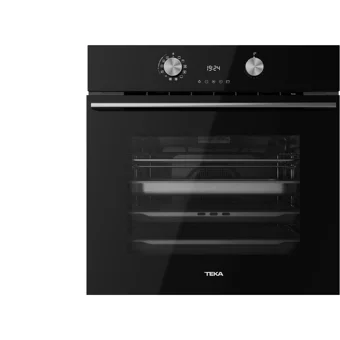 Teka Steamchef HLB 8550 SC 70 Lt Enerji Sınıfı Dijital Retro Tam Boy Ankastre Fırın Siyah