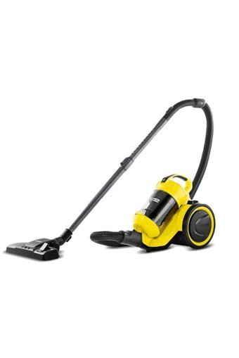 Karcher VC 3 700 W Hepa Filtreli 0.9 lt Kapasiteli Toz Torbasız Süpürge Sarı