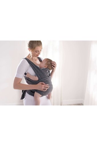 Chicco Boppy ComfyFit 3.5-15 kg Kapasiteli Oturaklı Kanguru Gri