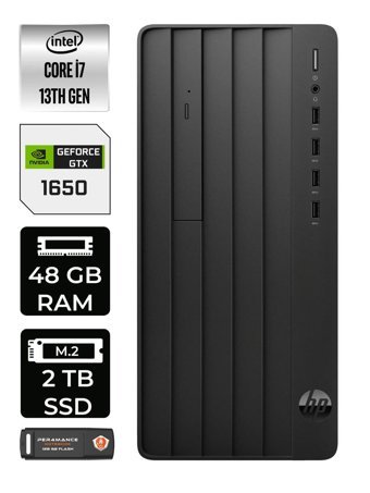 HP Pro Tower 290 G9 8T2X1ES Harici GeForce GTX 1650 Intel Core i7 13700 48 GB Ram 2 TB SSD Tower FreeDos Masaüstü Bilgisayar + PER4 BELLEK