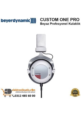 Beyerdynamic CUSTOM ONE PRO 3.5 mm Gürültü Önleyici Mikrofonlu Kablolu Kulak Üstü Kulaklık Beyaz