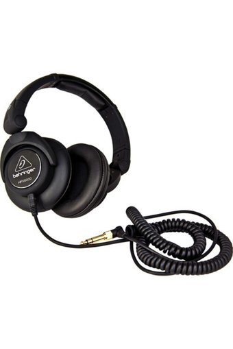 Behringer HPX6000 3.5 mm Gürültü Önleyici Mikrofonlu Kablolu DJ Kulak Üstü Kulaklık Siyah