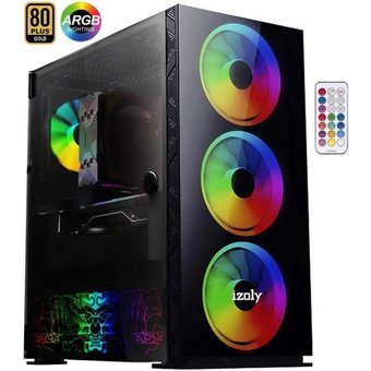 Izoly ZEPHYRUS Harici GeForce RTX 4060 Intel Core i5 10400F 32 GB Ram 1 TB SSD Tower FreeDos Masaüstü Bilgisayar