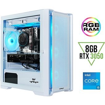 Warp OPTİMA Harici GeForce RTX 3050 Intel Core i5 11400F 16 GB Ram 512 GB SSD Tower FreeDos Masaüstü Bilgisayar