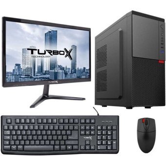 Turbox TX5051 Harici Radeon R5 230 Intel Core i5 9400F 8 GB Ram DDR4 512 GB SSD Tower FreeDos 21.5 inç Monitörlü Masaüstü Bilgisayar