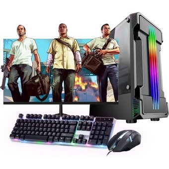 Rogame RKT980223 Harici GeForce RTX 3060 Ti Intel Core i3 3220 8 GB Ram 120 GB + 1 TB SSD Tower FreeDos 21.5 inç Monitörlü Masaüstü Bilgisayar