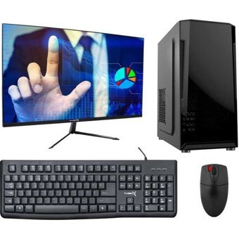 Turbox TX5257 Harici GeForce RTX 3060 Ti Intel Core i7 6700 16 GB Ram DDR4 256 GB SSD Tower FreeDos 23.8 inç Monitörlü Masaüstü Bilgisayar