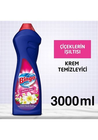 Bingo Çiçeklerin Işıltısı Kokulu Yüzey Temizleyici 4x750 ml