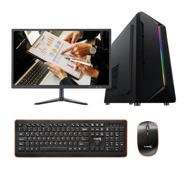 Turbox TX628 Dahili Intel HD Graphics Intel Core i5 650 8 GB Ram 256 GB SSD Tower FreeDos 21.5 inç Monitörlü Masaüstü Bilgisayar