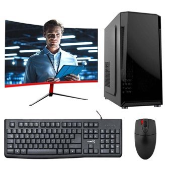 Turbox TX3041 Harici GeForce RTX 3060 Ti Intel Core i5 2400 16 GB Ram 256 GB SSD Tower FreeDos 23.6 inç Monitörlü Masaüstü Bilgisayar