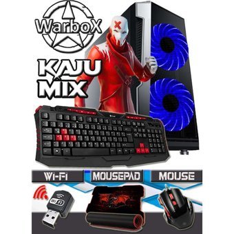 Warbox KAJU MİX Harici Radeon RX 550 Intel Core i5 6500 16 GB Ram 256 GB SSD Tower FreeDos Masaüstü Bilgisayar