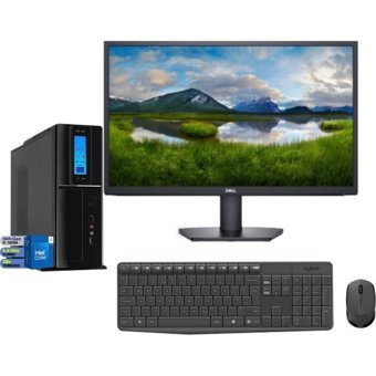 Zetta Flex Pro 470X ZET470X9565020 Harici GeForce RTX 3060 Ti Intel Core i7 14700 48 GB Ram DDR5 4 TB SSD Slim Tower FreeDos 23.8 inç Monitörlü Masaüstü Bilgisayar