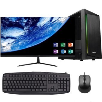 Zeiron Z160 Harici GeForce RTX 3060 Ti Intel Core i5 3470 16 GB Ram 500 GB HDD + 256 GB SSD Tower FreeDos 23.8 inç Monitörlü Masaüstü Bilgisayar