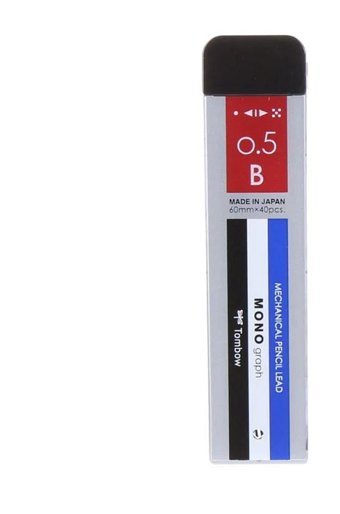 Tombow Mono B 0.5 mm 40'lı Siyah Kalem Ucu 1 Adet