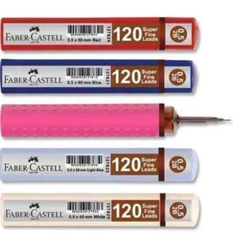 Faber-Castell Min Grip 2B 0.5 mm 120'li Gri Kalem Ucu 1 Adet