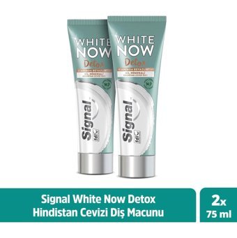 Signal White Now Hindistan Cevizli Florürlü Diş Macunu 2x75 ml